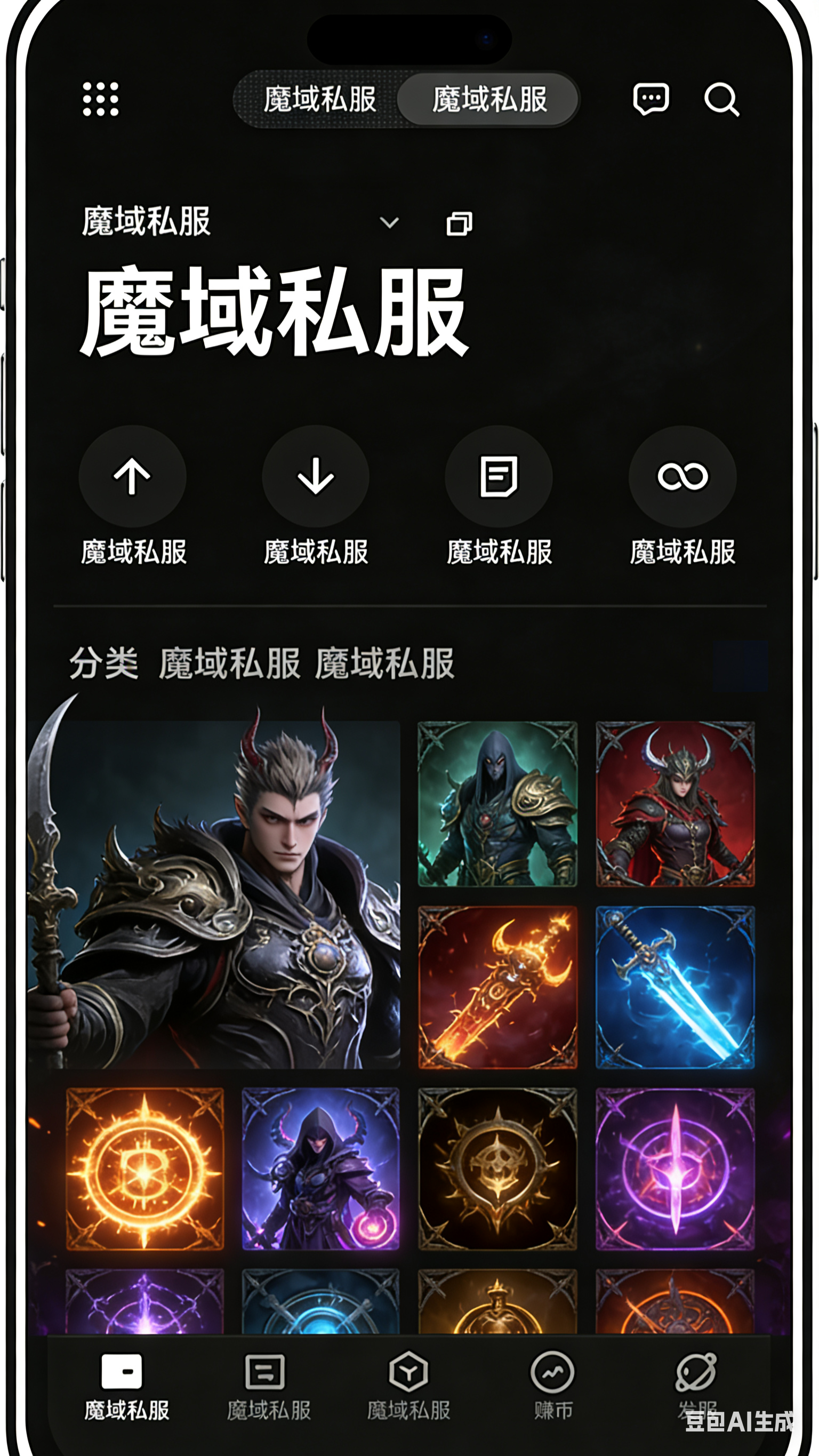 魔域私服幻兽觉醒面板